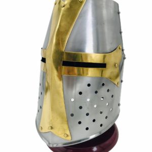 3985ws_keyHKUKI6ZRXC3HQMMNZCNEL5YY7CH5LW45 Casque Templier Croix Laiton