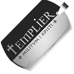 CPNSSPUS106-Pendentif-Templier-Militum-Xpisti-614x800-1.jpg Pendentif Templier + Militum Xpisti + en acier